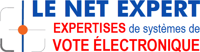 Le Net Expert - Expertises de systèmes de vote élecronique